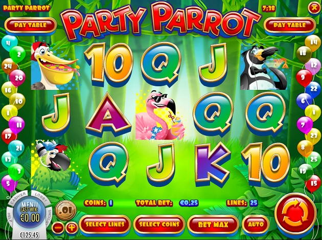 party parrot slot