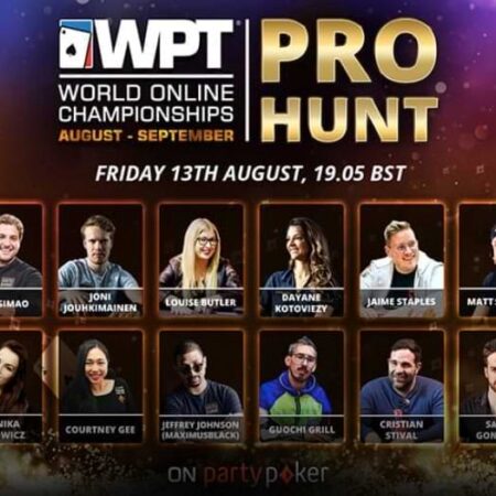 WPT Pro Hunt returns to partypoker